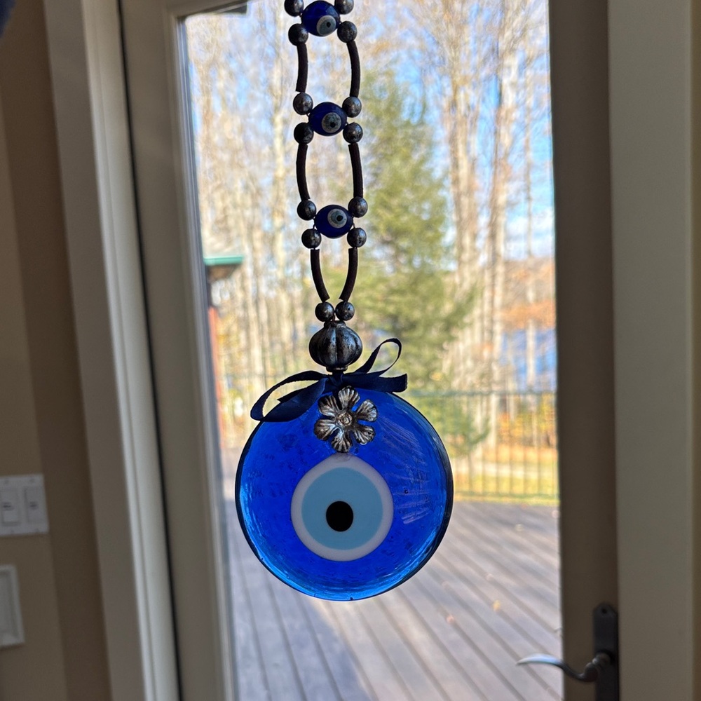 Blue Evil Eye Hanging Ornament